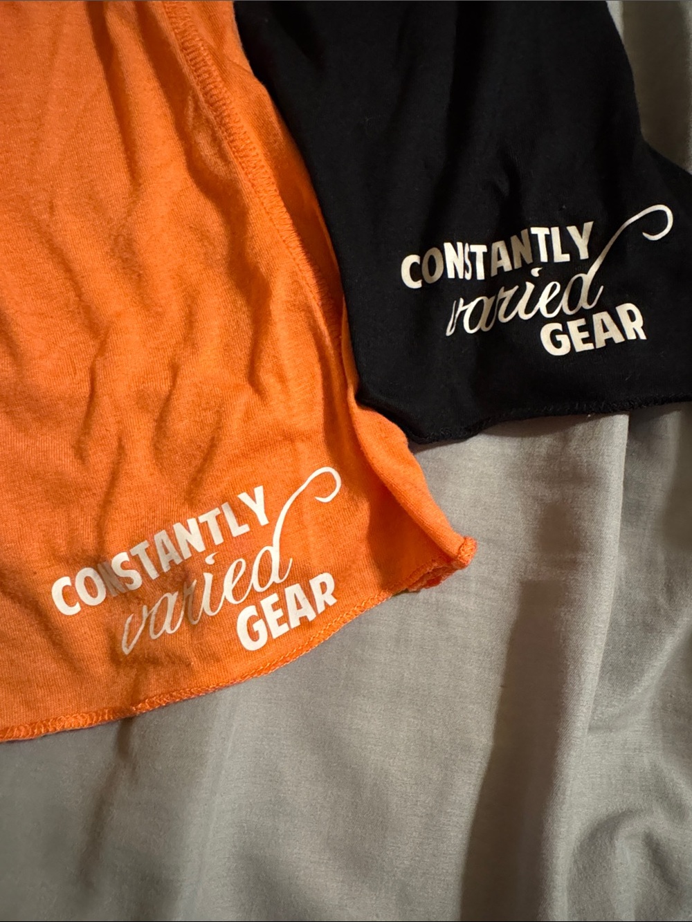 Constantly varied gear - Racerback Tank Tops - Orange and Black - Picture 3 of 5
